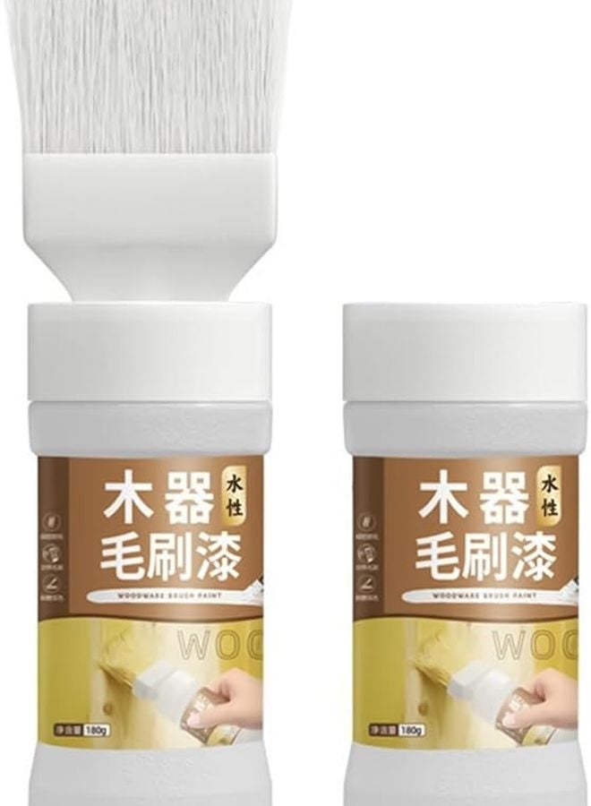 Black Fast Drying Cabinet Paint 80g Furniture Scratch Repair Kit - Image 4