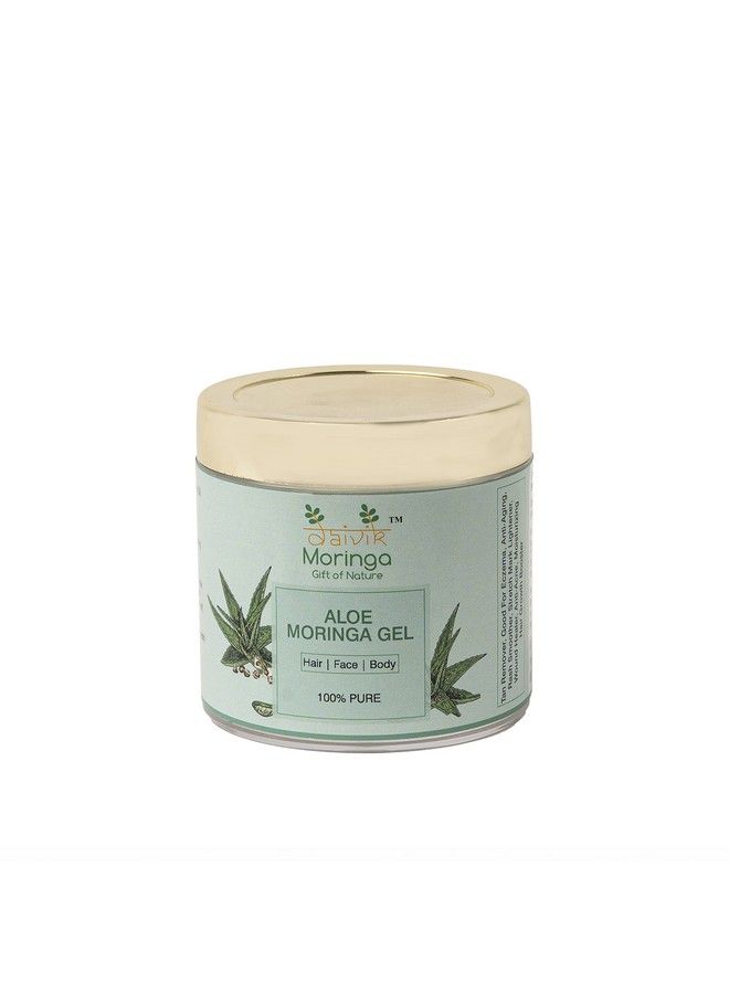 DAIVIK MORINGA GIFT OF NATURE Daivik Moringa Skin Care Combo (Moringa Skin Elixir 50G + Aloe Moringa Gel 110G)  - Image 3