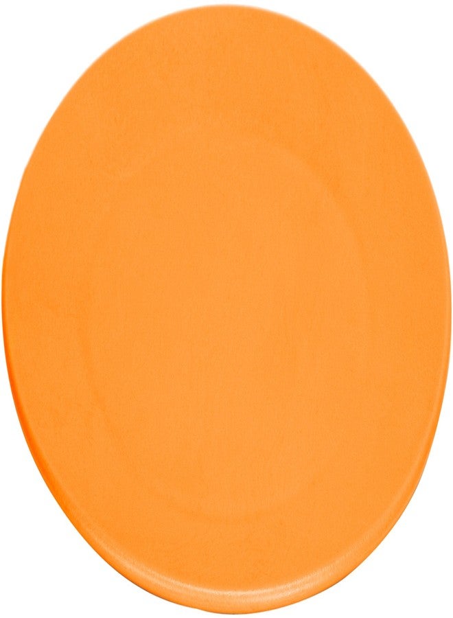 Green Eats 4 Pack Snack Plate, Orange - Image 1