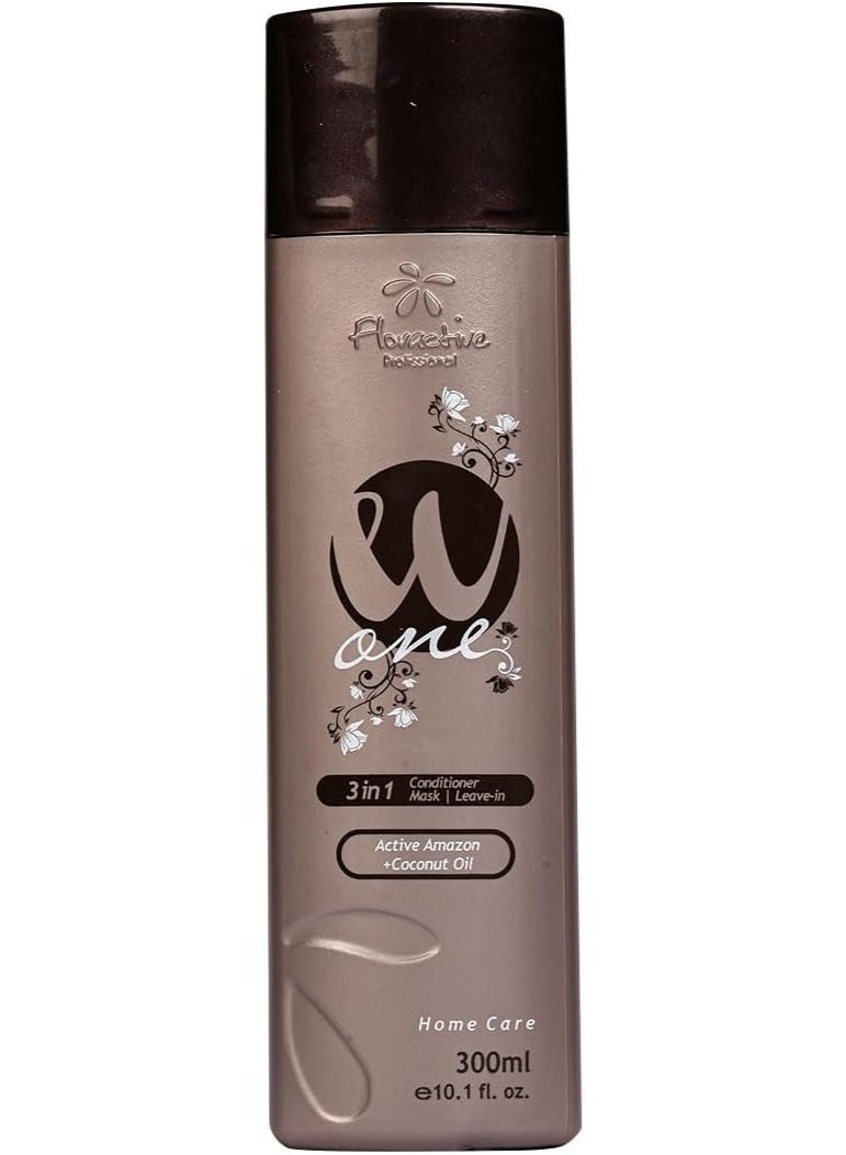 w one Wone 3-in-1 Professional Conditioner - Multi-Action Treatment, Mask & Leave-In, 300ml - Image 1