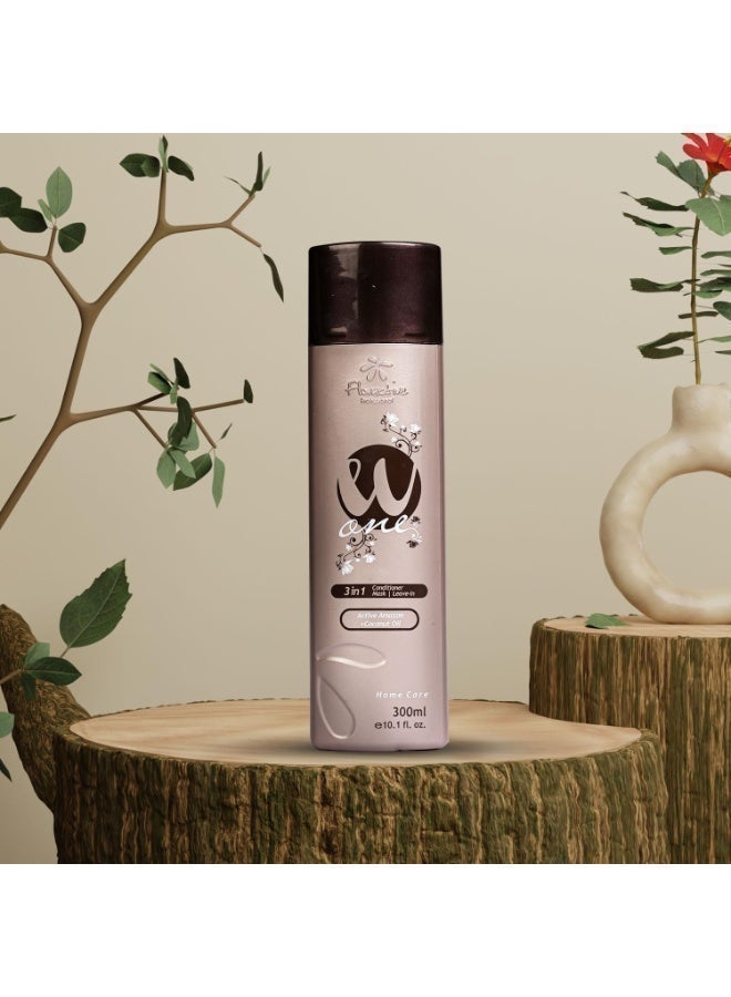 w one Wone 3-in-1 Professional Conditioner - Multi-Action Treatment, Mask & Leave-In, 300ml - Image 3