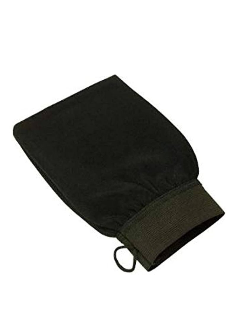 قفازات حمام مغربية من اللوف، 10 قطع، لون أسود