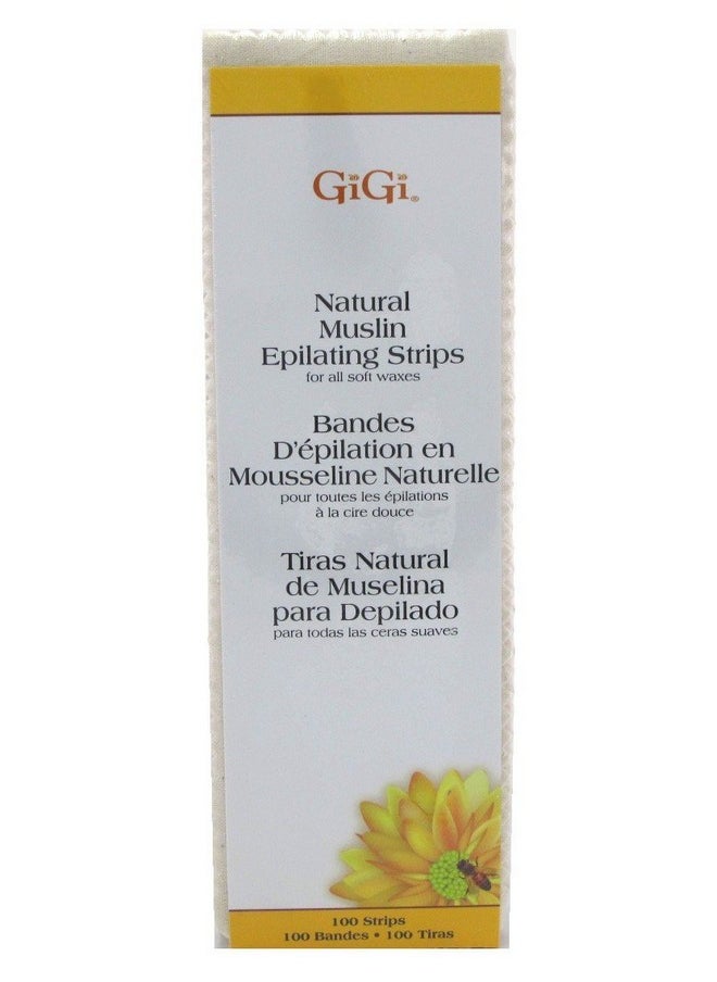 GiGi - Igi Strips Muslin Large 100 Count (3 Pack) - Image 1