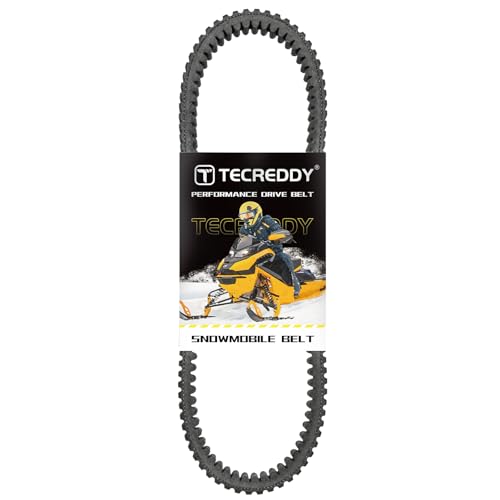 Tecreddy 417300571 Snowmobile Performance Drive Belt Compatible with Ski Doo 850 E-Tec Ryker 900 ACE, Aramid Tensile Cords, Flexweave Overcord - Image 1