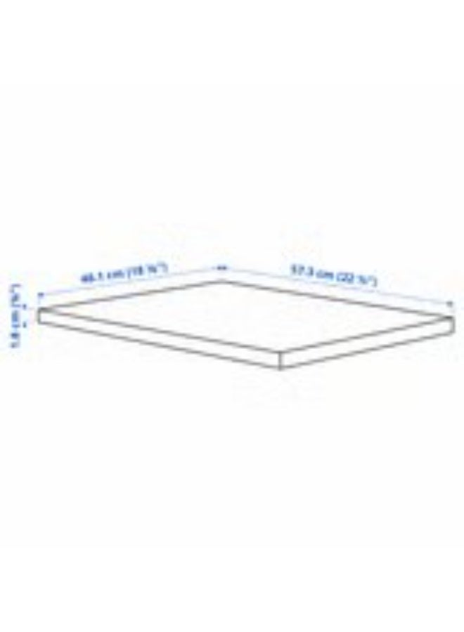 KOMPLEMENT Shelf grey beige 50x58 cm - Image 3