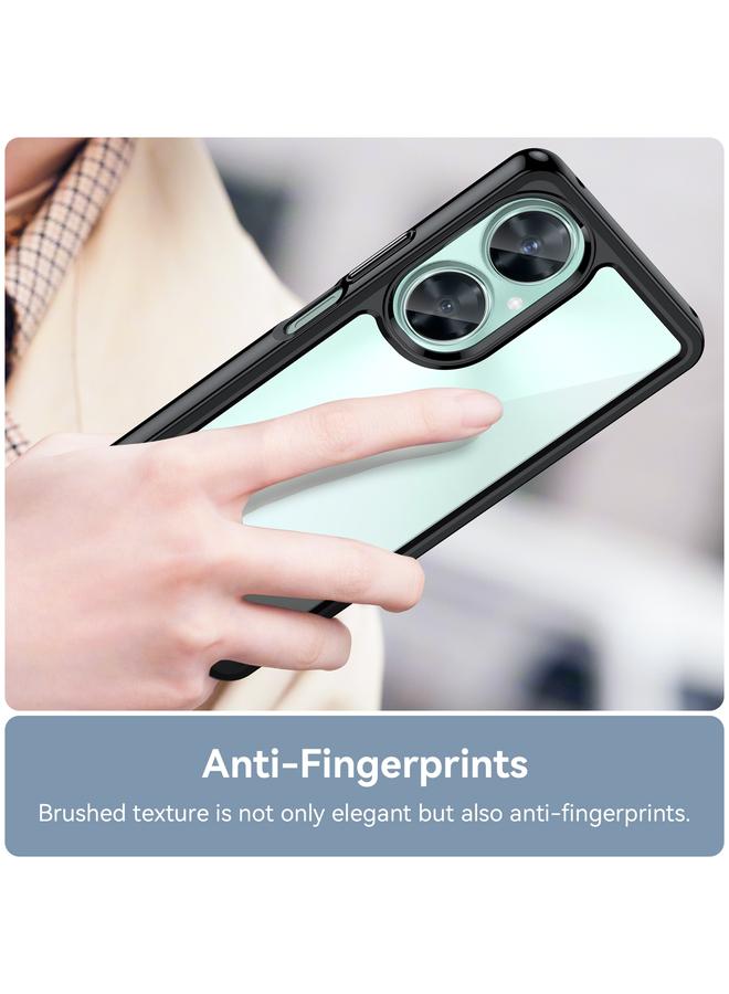 اس-توب جراب لهاتف Huawei Maimang 20 من سلسلة الألوان المصنوعة من الأكريليك + TPU - Image 5