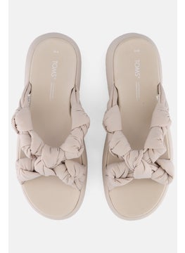 TOMS Women Slip On Sandals, Beige  - Image 2