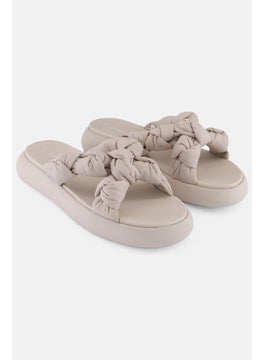 TOMS Women Slip On Sandals, Beige  - Image 1
