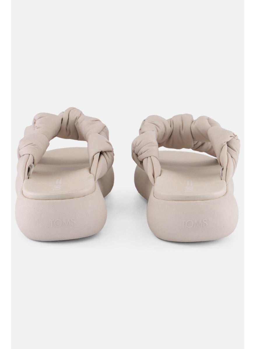 TOMS Women Slip On Sandals, Beige  - Image 4