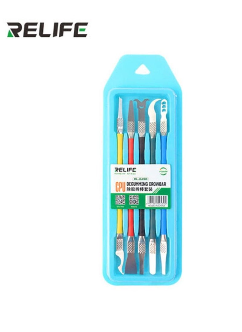 RELIFE RELIFE RL-049B CPU glue removal Crowbar set for disassemble the CPU 