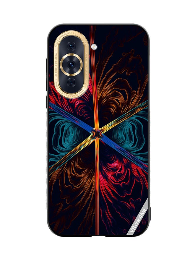 VR CREATIVE Protective Case Cover For Huawei Nova 10 Flower Design Multicolour - Image 1