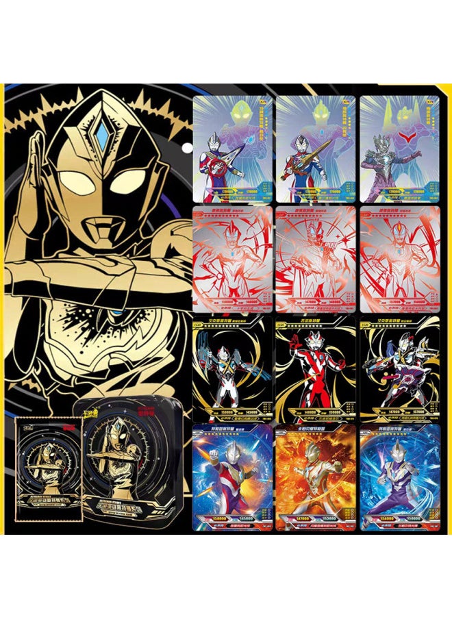 null - Genuine Card Tour Ultraman Card Game Pony. Polaroid Legendary Edition 22 Play 5th Anniversary Deluxe Blind Box Card-Color:(the Number Of Bullets Is Being Updated) Ultraman 2 Yuan Package Luxury Version Full Box (30 Packs Per Box) - Image 1