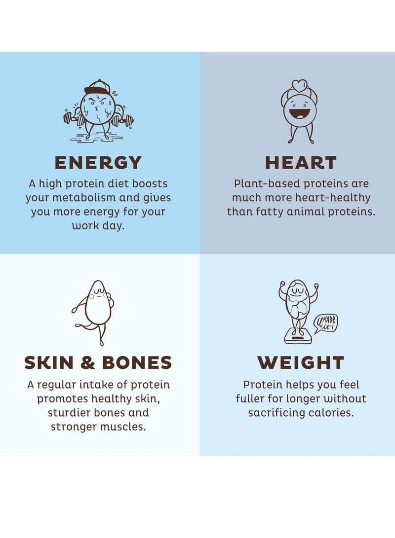 كيه أو إس مسحوق البروتين النباتي KOS بنكهة فطيرة التوت اللذيذة لدعم المناعة - Image 4
