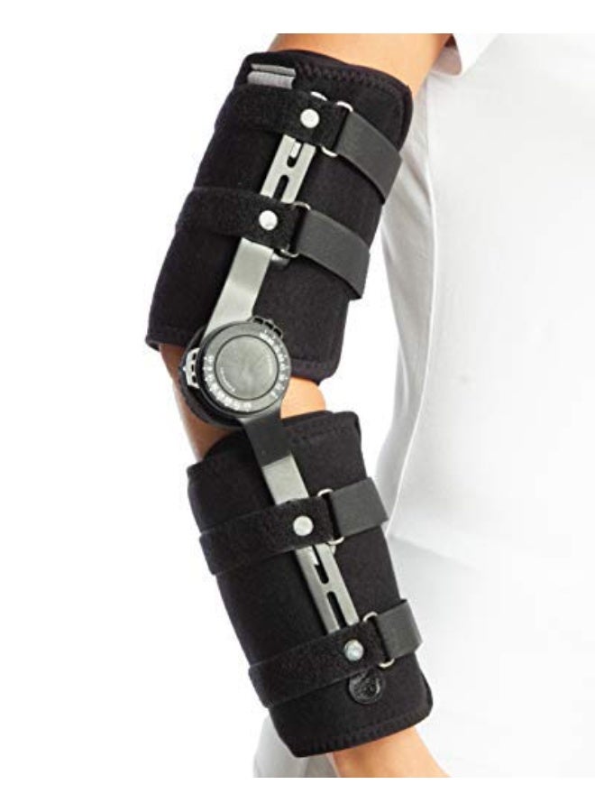 Adjustable Hinged Elbow Brace – Right Arm Support for Men and Women, Pain Relief & Recovery - Image 1