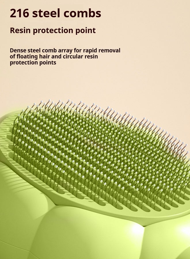 جدويري فرشاة شعر القطط ومقص أظافر القطط مع مجموعة مبرد أظافر للقطط والجراء والحيوانات الأليفة الصغيرة والعناية بها وإزالة شعرها وإزالة شعر الحيوانات الأليفة والعناية بمخالب القطط ومجموعة مقصات فرشاة قطط بيضاوية ومقص أظافر منحني - Image 3