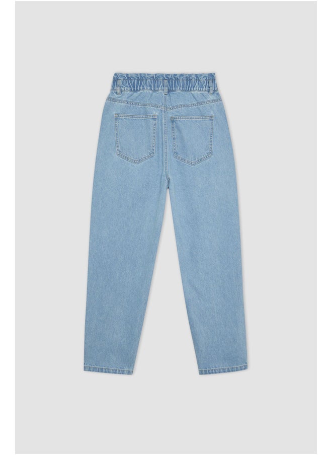 DeFacto Woman Paperbag Denim Trousers  - Image 5
