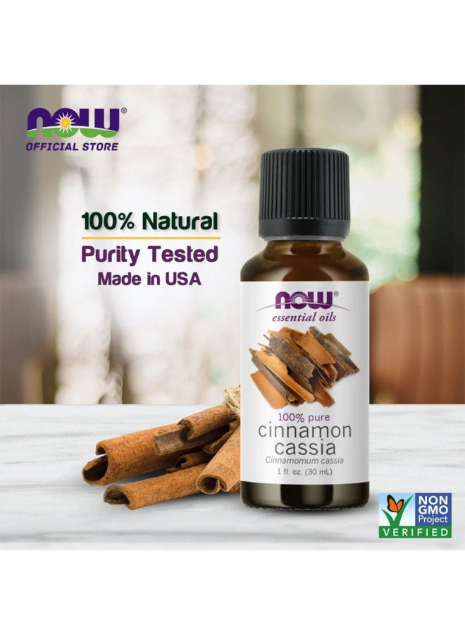 now Essential Oils Cinnamon Cassia Oil For Aromatherapy 30Ml - Image 3