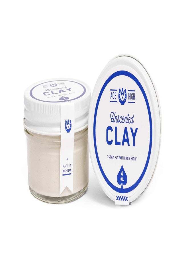 ace high Unscented Hair Clay, Strong Hold, Satin to Matte Finish, Adds Texture and Thickness, 4oz - Image 5
