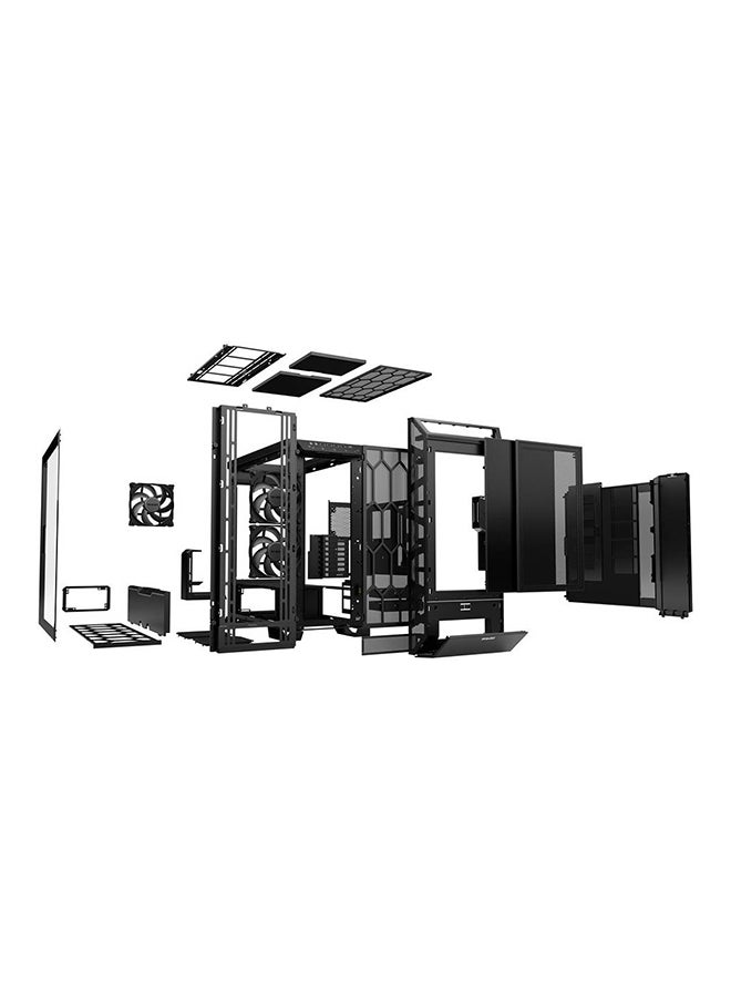 be quiet! - Dark Base Pro 901 Full Tower ATX Computer Case, 3x Silent Wings 4 PWM 140mm Fans, Up to 420mm Radiator & 11x Fans Support, Aluminum + Steel + ABS + Tempered Glass Materials, Black | BGW50 - Image 1