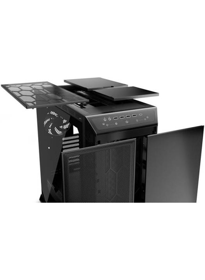 be quiet! - Dark Base Pro 901 Full Tower ATX Computer Case, 3x Silent Wings 4 PWM 140mm Fans, Up to 420mm Radiator & 11x Fans Support, Aluminum + Steel + ABS + Tempered Glass Materials, Black | BGW50 - Image 1