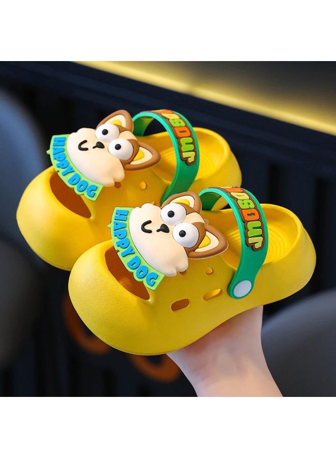 شك شباشب للأطفال بعمر 2 سنة 3 أطفال داخلي غير قابل للانزلاق أحذية الشاطئ الخارجية للأولاد والبنات شباشب للأطفال برسوم كارتونية صيفية - Image 1