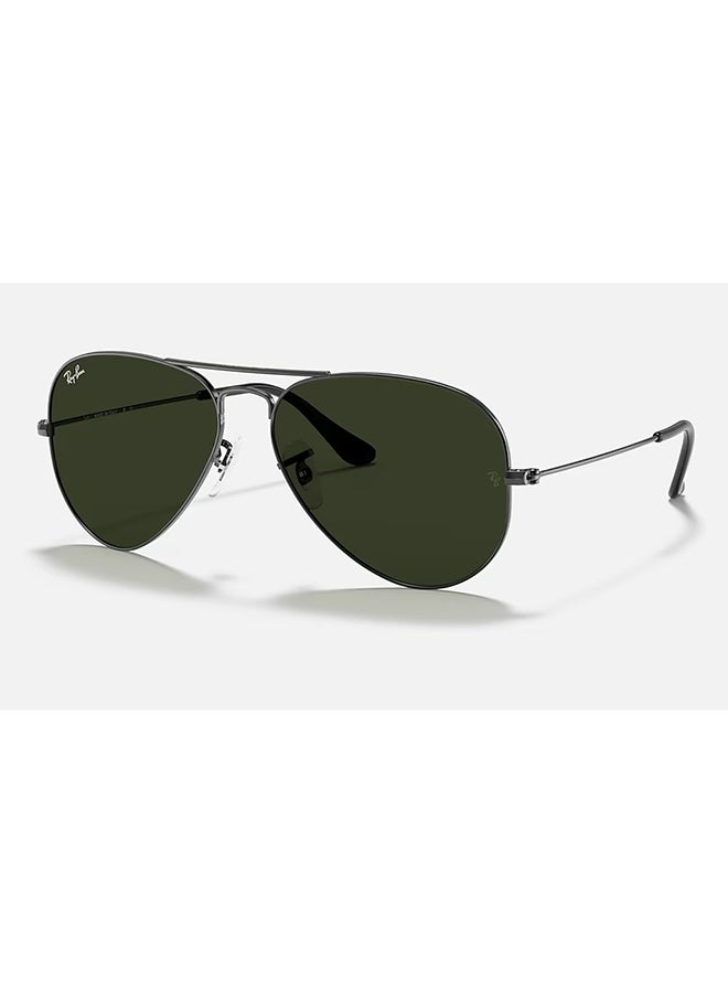 Ray-Ban Men Classic Aviator Sunglasses - RB3025 W0879 - Lens Size: 58 mm - Silver - Image 1