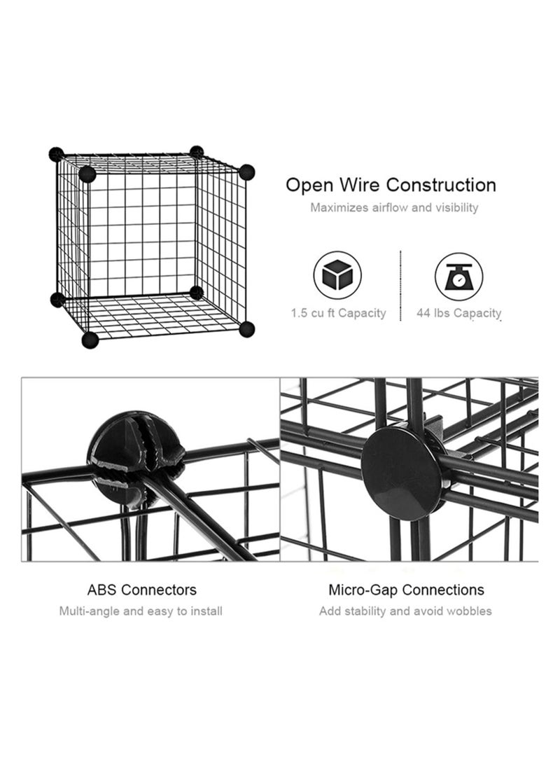 Generic 3 Tier Cat Cage Indoor DIY Pet Playpen Detachable Metal Small Animal Cage Wire Ferret Cage Indoor Cat Kennels for Kitten Puppy Bunny  - Image 4