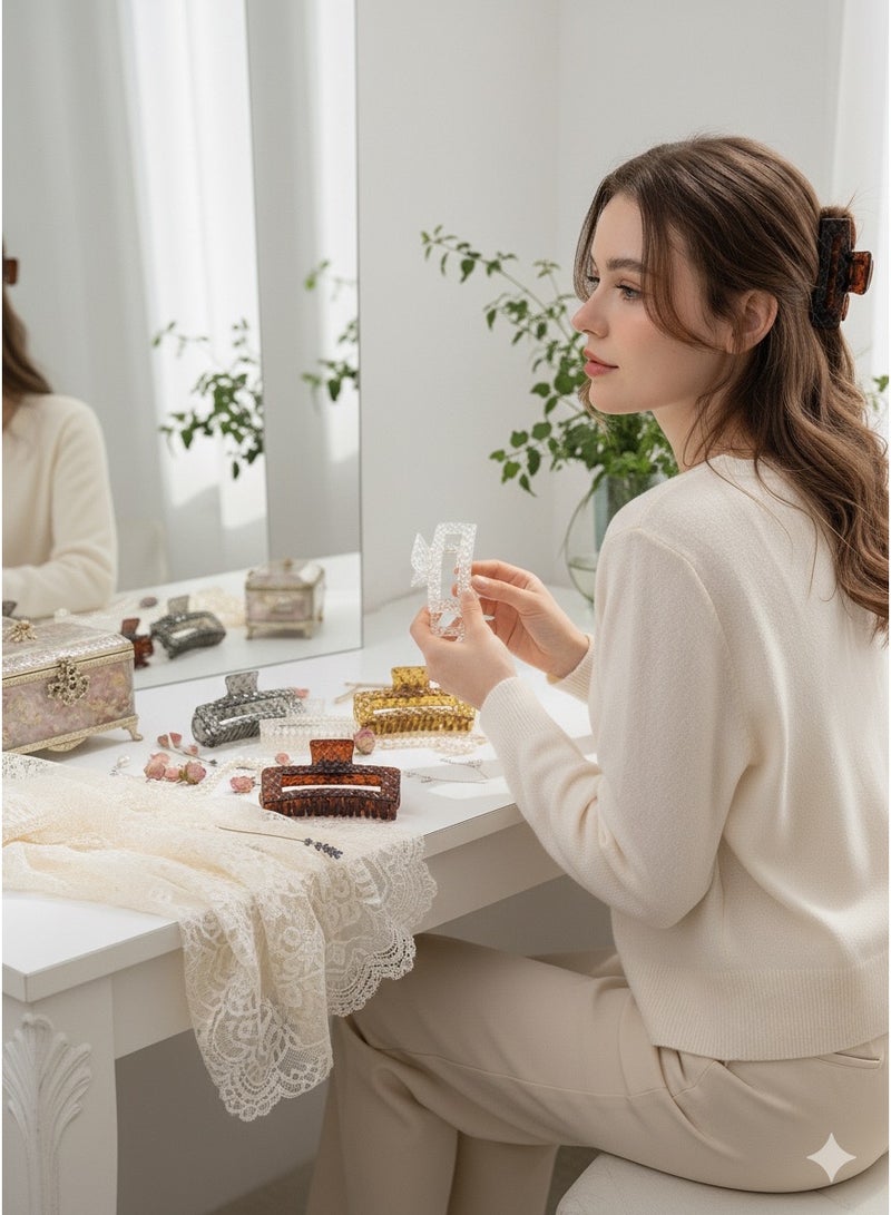 طقم مشابك شعر كريستال – فخامة تناسب كل إطلالة - Image 4