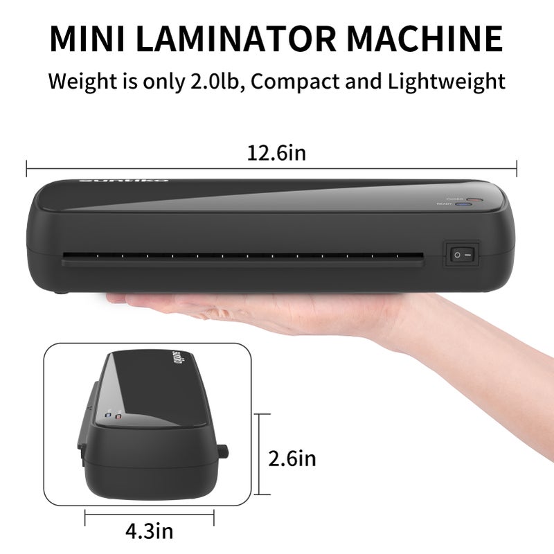 4-In-1Laminator Machine,It has Quick Warm-Up, Fast Laminating Documentation and Photos, Increases Their Long-Term Color Preservation. Suitable for Family, Office and School（FBA shipping） - Image 4