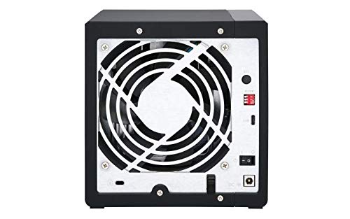QNAP QNAP TR-004 4 Bay Desktop NAS Expansion - Optional Use as a Direct-Attached Storage Device Black  - Image 2