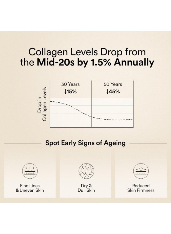 WELLBEING NUTRITION Pure Korean Marine Collagen Supplements for Women & Men,200 grams|Hydrolyzed Collagen Powder & Amino Acids|Supports Healthy Skin,Hair,Nails,Bone & Joint|Unflavored Pack of 2 - Image 3