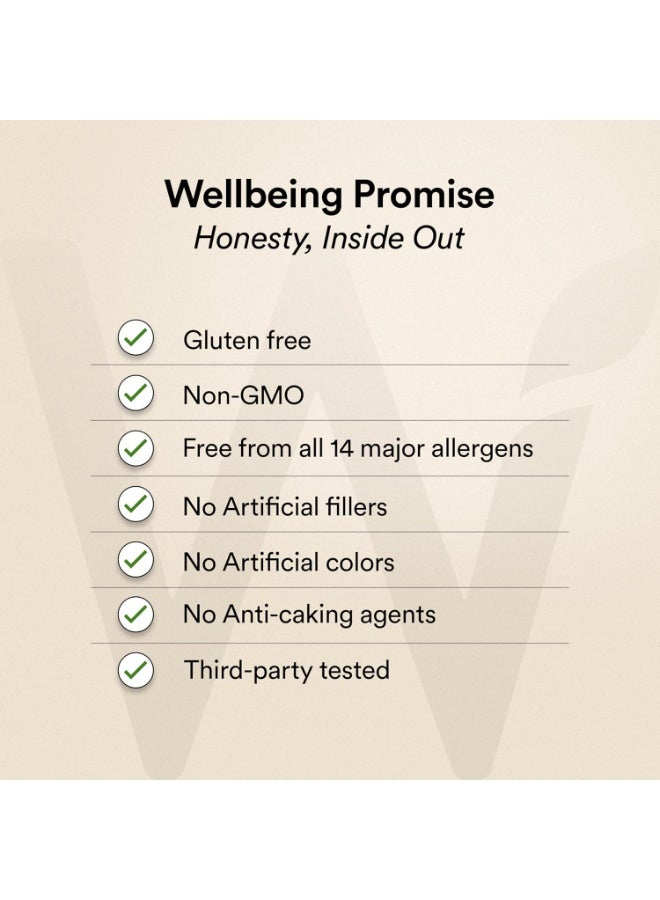 WELLBEING NUTRITION Pure Korean Marine Collagen Supplements for Women & Men,200 grams|Hydrolyzed Collagen Powder & Amino Acids|Supports Healthy Skin,Hair,Nails,Bone & Joint|Unflavored Pack of 2 - Image 5