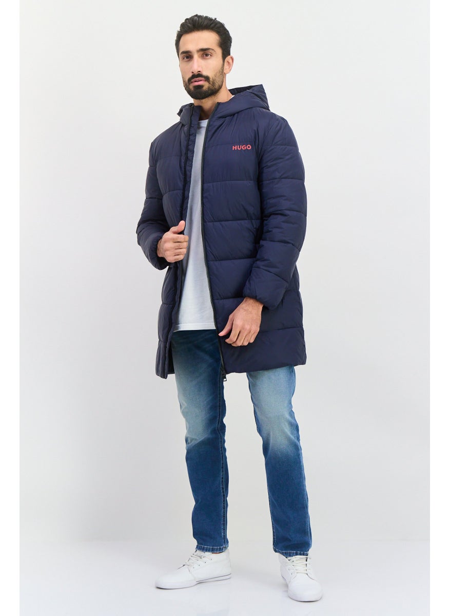 HUGO by Hugo Boss Men Padded Puffer Jacket, Navy  - Image 4