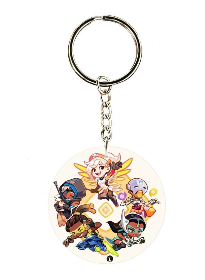 The Overwatch Video Game Printed Keychain