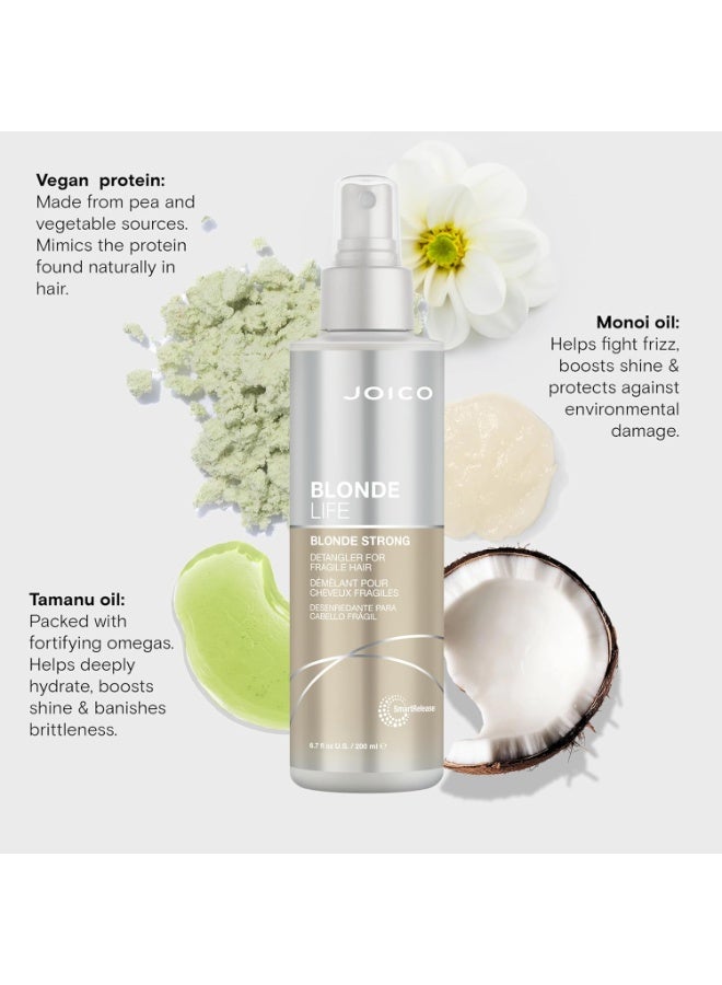Joico Blonde Life Blonde Strong Conditioning Detangler 200ml - Image 4