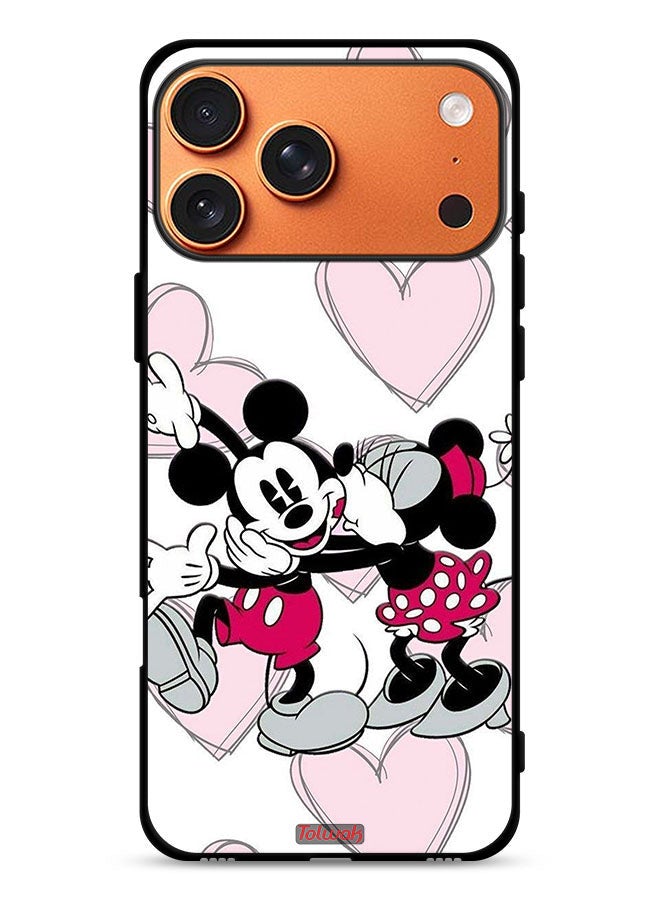 Tolwak Apple iPhone 17 Pro Max Protective Case Cover Mickey Mouse Hug - Image 1
