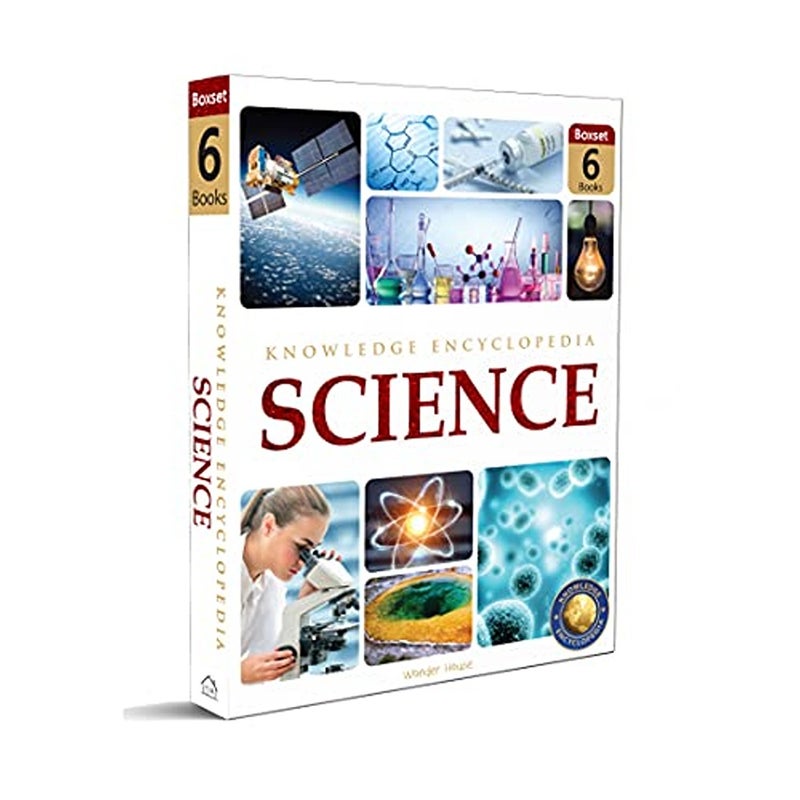 Science Knowledge Encyclopedia for Children Collection of 6 Books Box Set