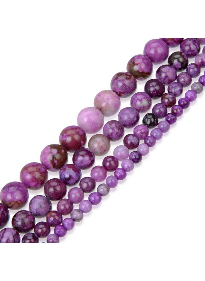 Adabele - 1 Strand Adabele Natural Purple Sugilite Crystal Healing Gemstone 8Mm (0.31 Inch) Round Loose Beads Gem Stone Spacer (43 46Pcs) For Jewelry Craft Making Gf2 8 - Image 1