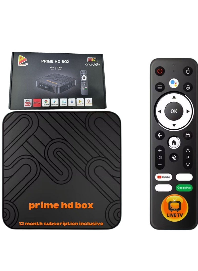 Android 12 Prime ott Pro TV Box 8K, live 13000 chanles unlimited series and movies 4GBram 32GB 2.4GHz/5GHz Dual Wi-Fi, 12 months warranty made by USA - pzsku/ZEC4A0F4FF6AB5C9A341AZ/45/_/1722452261/528dd452-b41e-4230-a71a-ba959e563236