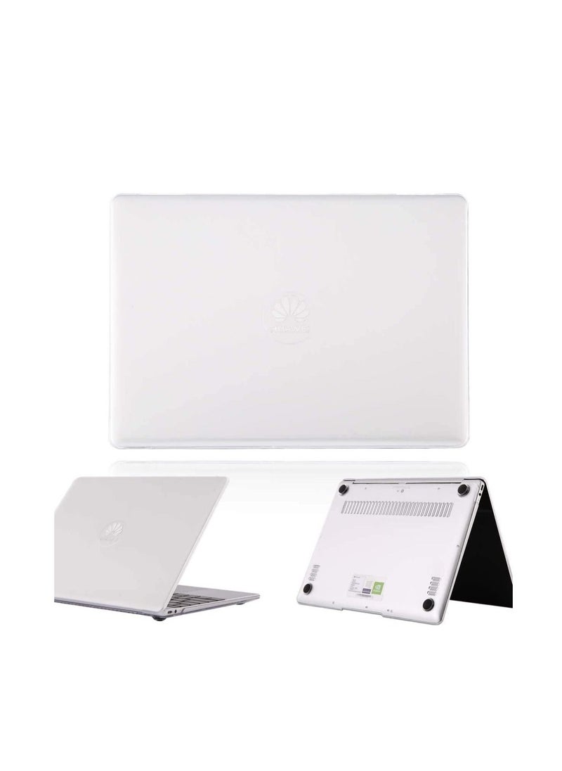 Generic - Hard Case Compatible with Huawei MateBook 13S 2021--2023, Clear Laptop Protective Hard Shell Case for Huawei Mate Book 13 inch with Keyboard Cover Skin, Frosted Clear - Image 1