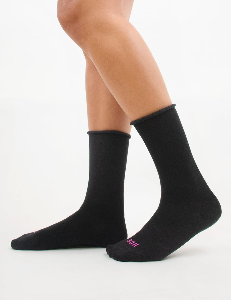 Hue Women's Jeans Sock (Pack of 3), Espresso, One Size - Image 2