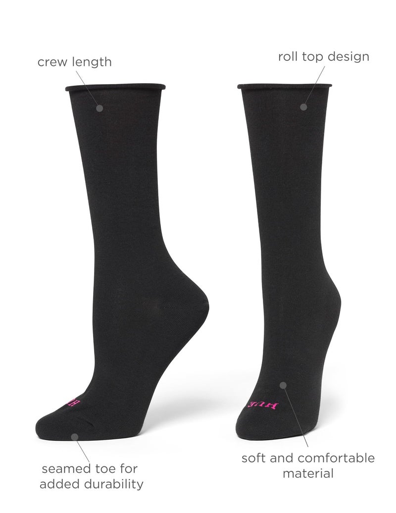 Hue Women's Jeans Sock (Pack of 3), Espresso, One Size - Image 5