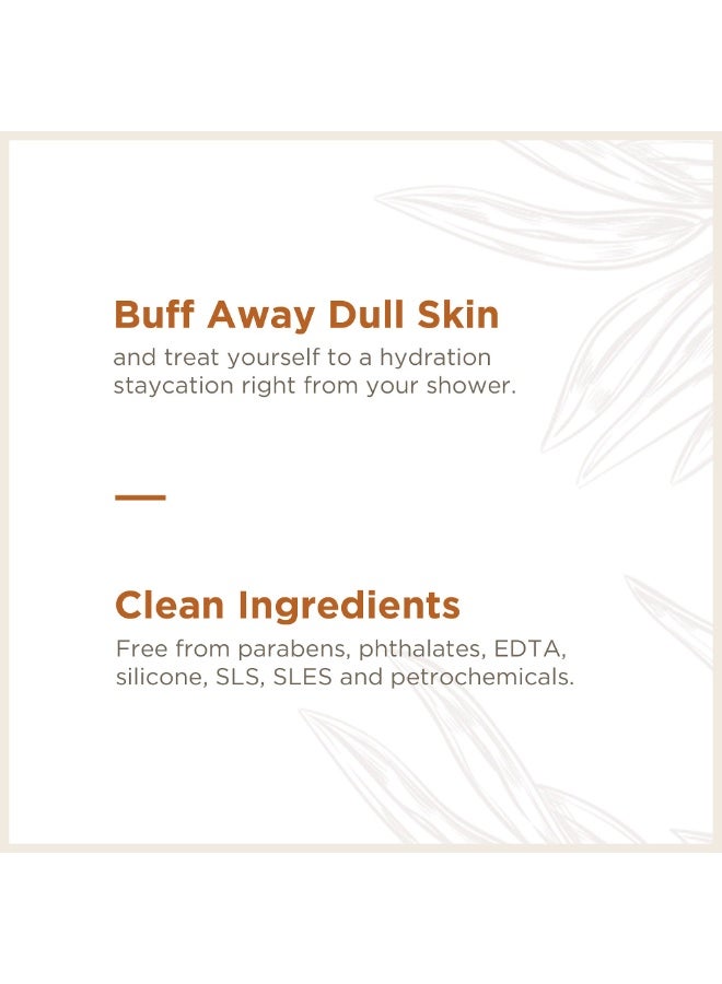 Soapbox Coconut Milk & Sandalwood Deep Moisturizing Body Scrub 170g | Exfoliating & Nourishing Scrub for Soft, Smooth Skin | Vegan & Paraben-Free - Image 4