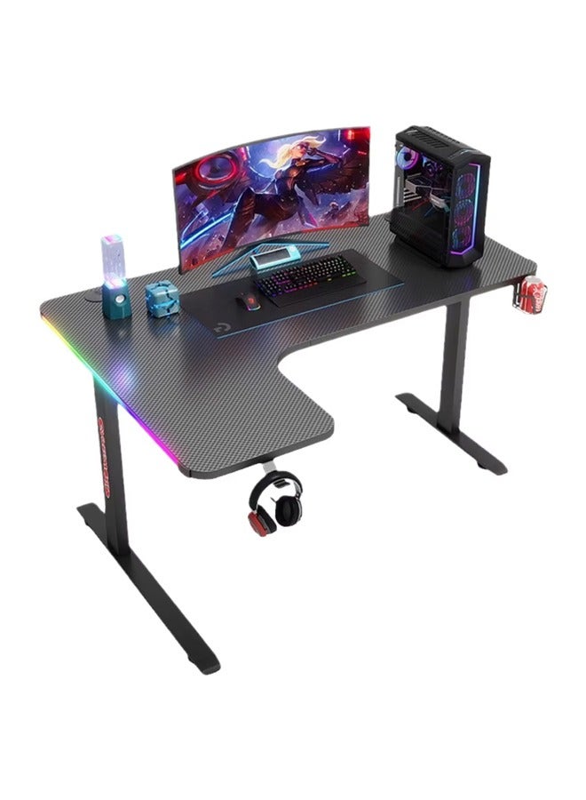 keke Ergonomic Gaming and Computer Desk with LED Lights 140 CM - Image 1