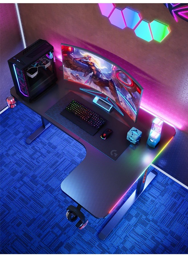 Ergonomic Gaming and Computer Desk with LED Lights 140 CM - pzsku/ZEC4A658B1F0A5AAC4E6BZ/45/_/1704797952/2ee3fc25-3a02-4b71-bff6-4808b585fb8d