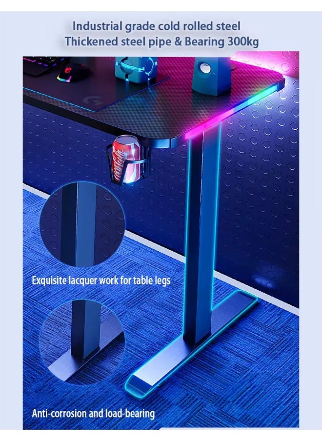 Ergonomic Gaming and Computer Desk with LED Lights 140 CM - pzsku/ZEC4A658B1F0A5AAC4E6BZ/45/_/1722674304/d5b7d67a-3fb6-4214-ba27-a9897a715638