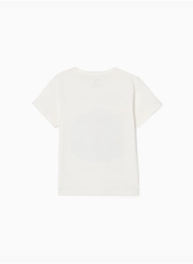 Zippy Zippy Cotton T-Shirt For Boys Mariana Trench