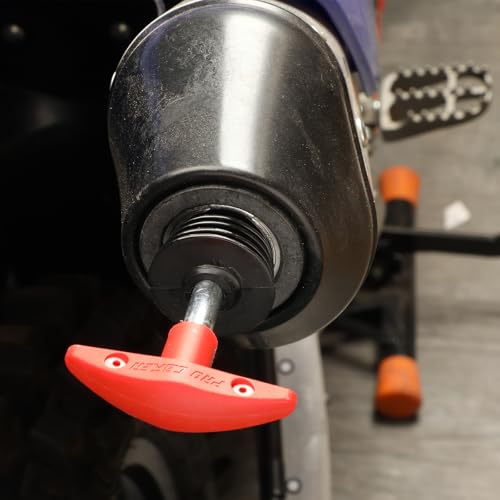 PRO CAKEN Universal 0.39-1.29 inch 10-33MM Muffler Exhaust Wash Plug for Motorcycle Dirt Bike ATV 2 Stroke Rubber Exhaust Silencer - Image 3