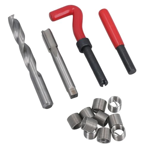 AB Tools M14 x 1.5mm Thread Repair kit/helicoil 9pc Set Damaged Thread 15pc AN025 - Image 1