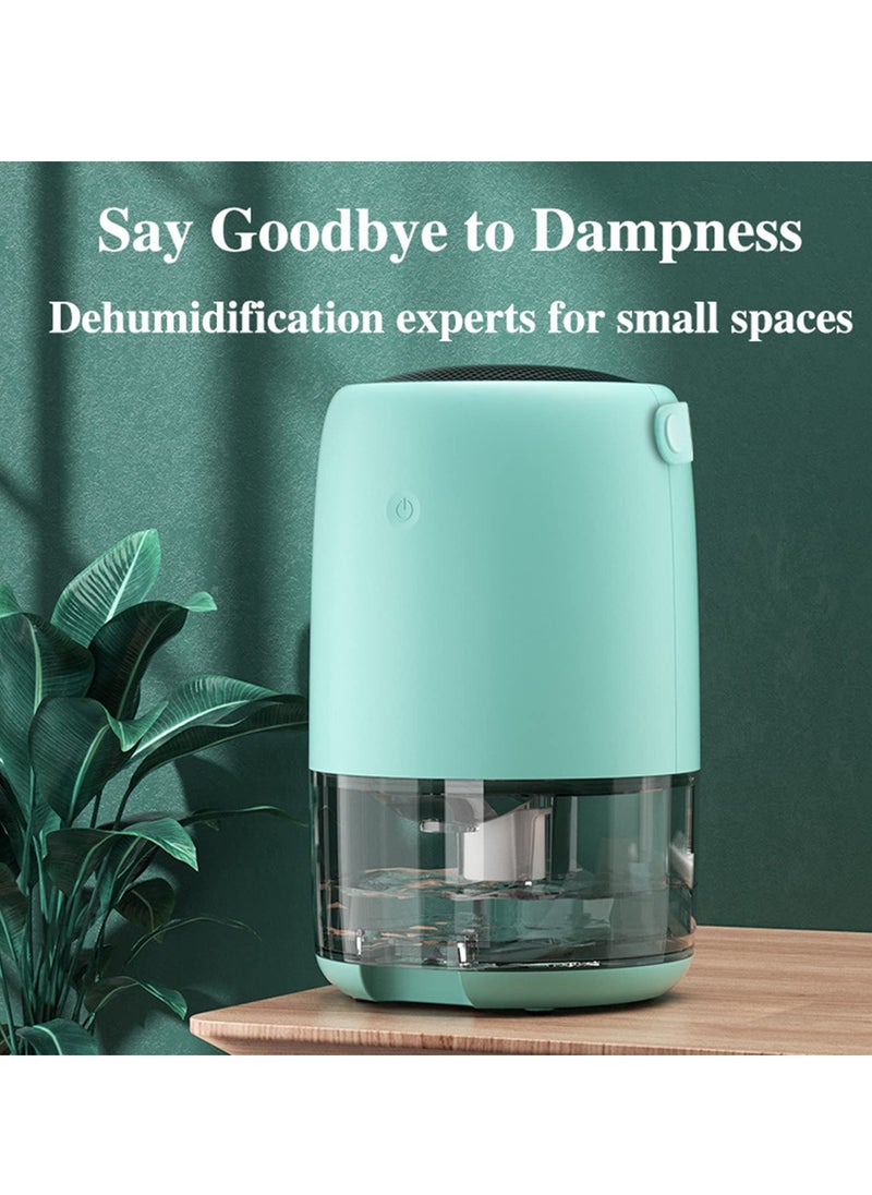 Arabest Dehumidifiers, Cureder Dehumidifier 37 OZ(1100ml) for Home (322 sq ft) with 7 Color LED Light, Auto-off, Portable Quiet Dehumidifier for Home, Wardrobe, Closet, Bathroom, Bedroom, Trailer, RV  - Image 3